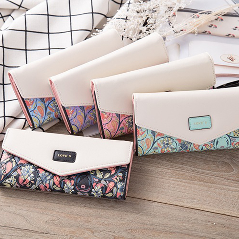 Women wallets purse dollar price printing designer purses card holder coin bag