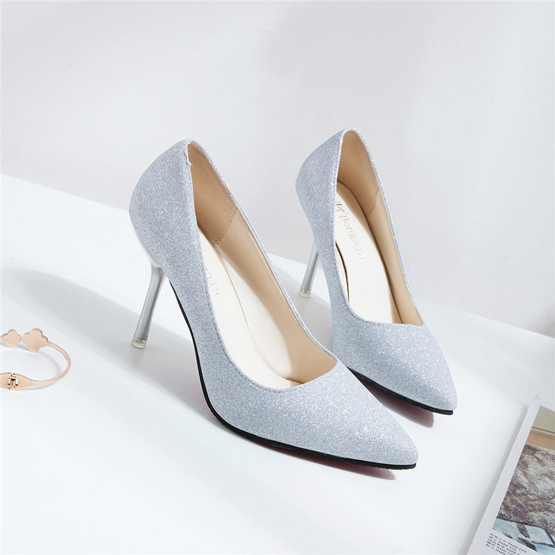 Heeled shoes the new age season 2018 point of fine with high heels shallow mouth single. Lady shoes
