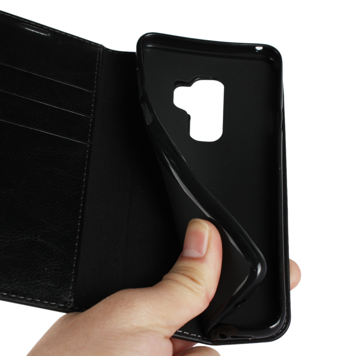 Samsung Galaxy S8 Plus S9 Plus S10 Plus S10e J4 Plus J6 Plus Cover with Flip Wallet Protective Case
