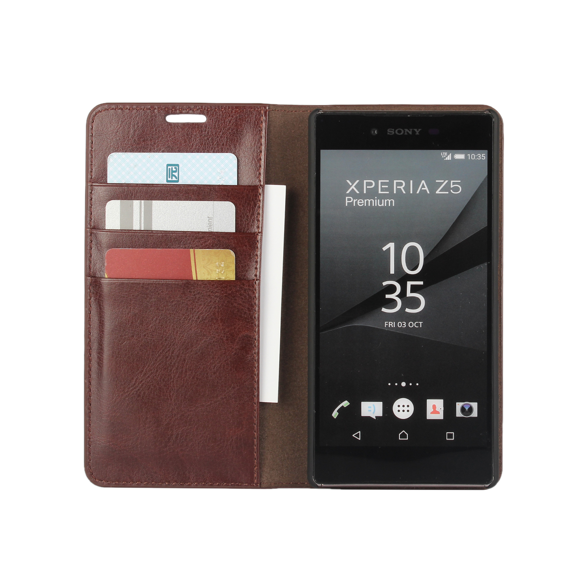 Sony Xperia Z5 /Z3/Z4/XZ2/XZ3/XZ1/XZS/XA Cover Shockproof Protective with Flip Wallet Leather Case