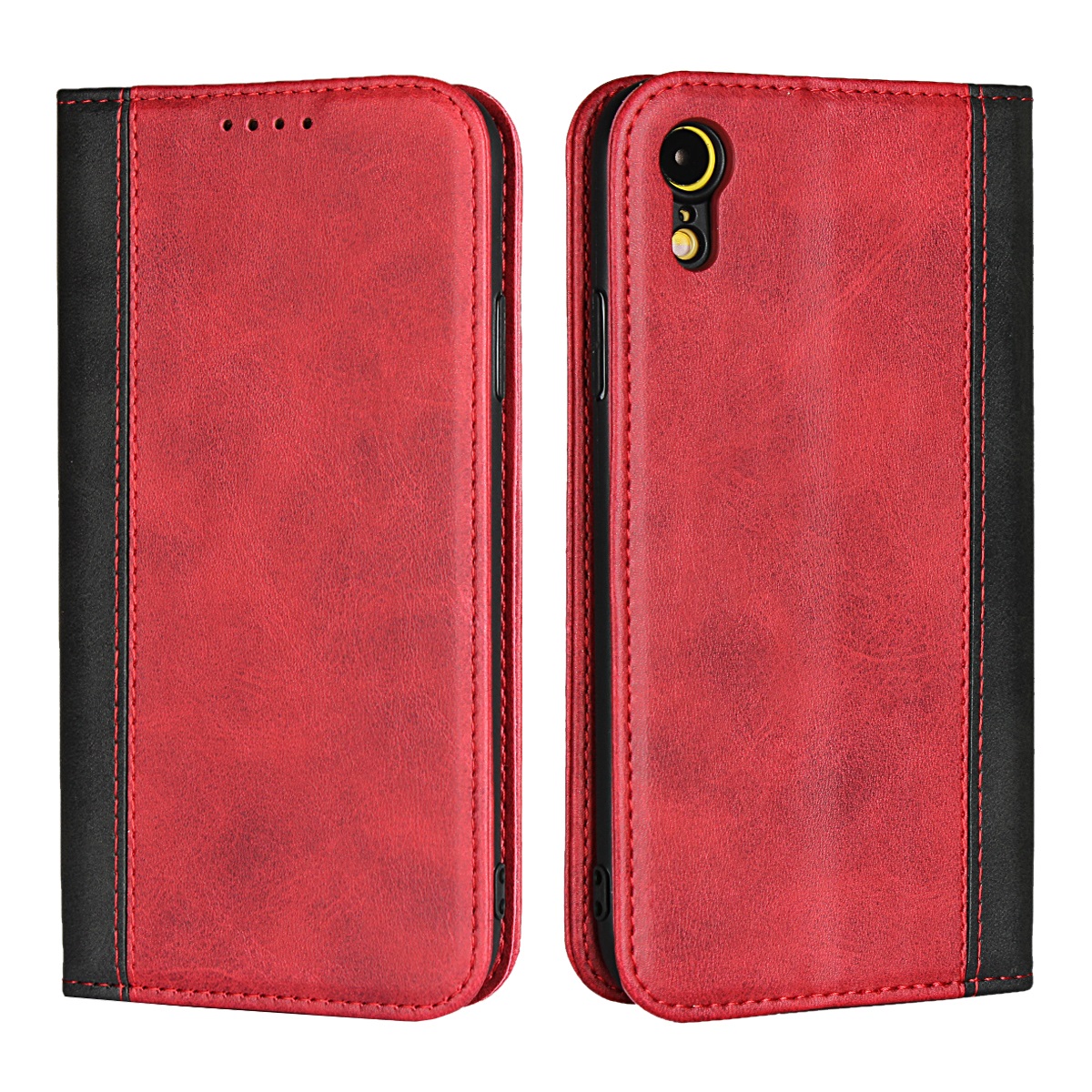 Apple iPhone Xs Max XR iPhone 7 8 Plus 6s Plus Cover shockproof protection flip wallet leather Case
