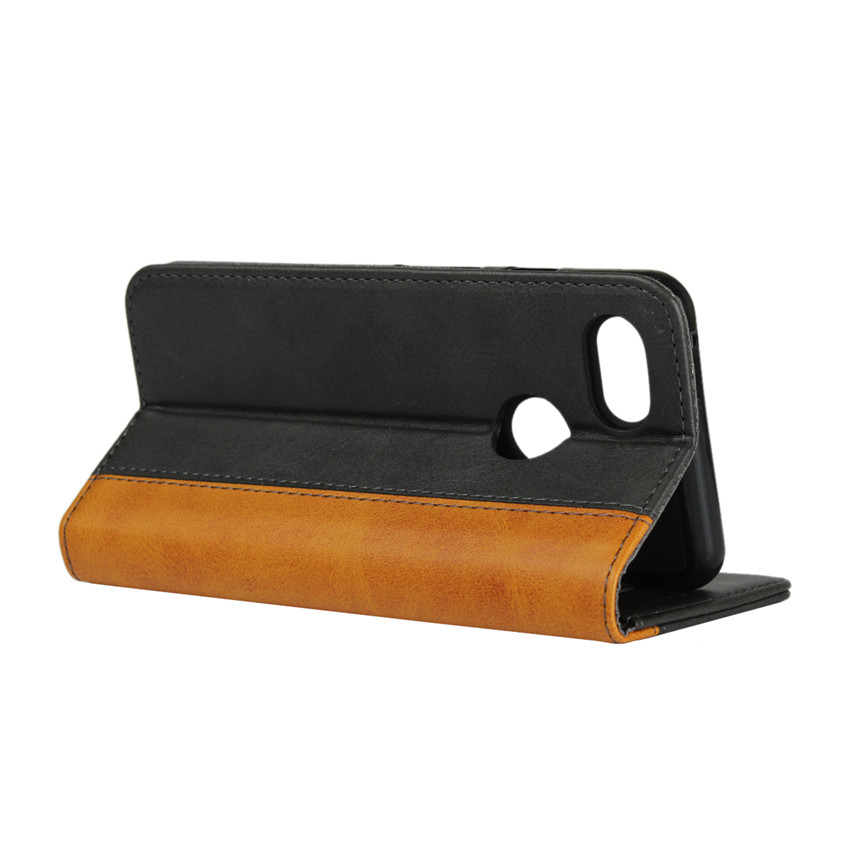 Google Pixel 3 XL high-leather [pluggable card] magnetic flip wallet anti-fall protective cover
