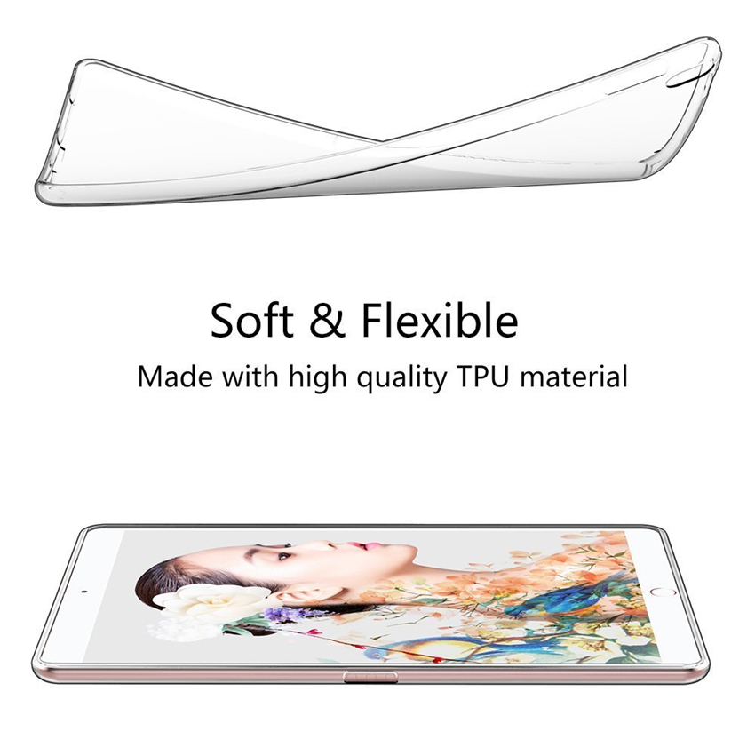 Apple New iPad Pro 11/iPad Pro 9.7/10.5/12.9 2017 2018 Ultra-thin silicone cover pure soft TPU case