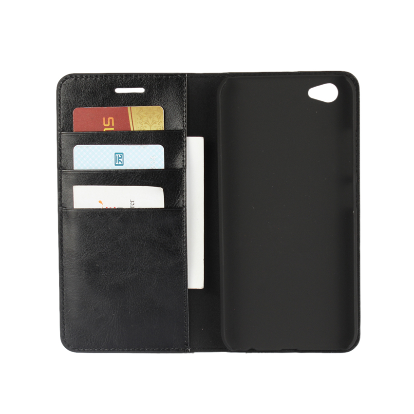 Vivo X9 Plus/X6 Plus/X7 Plus/Vivo Xplay5 Shockproof Protective with Folio Flip Wallet Leather Case