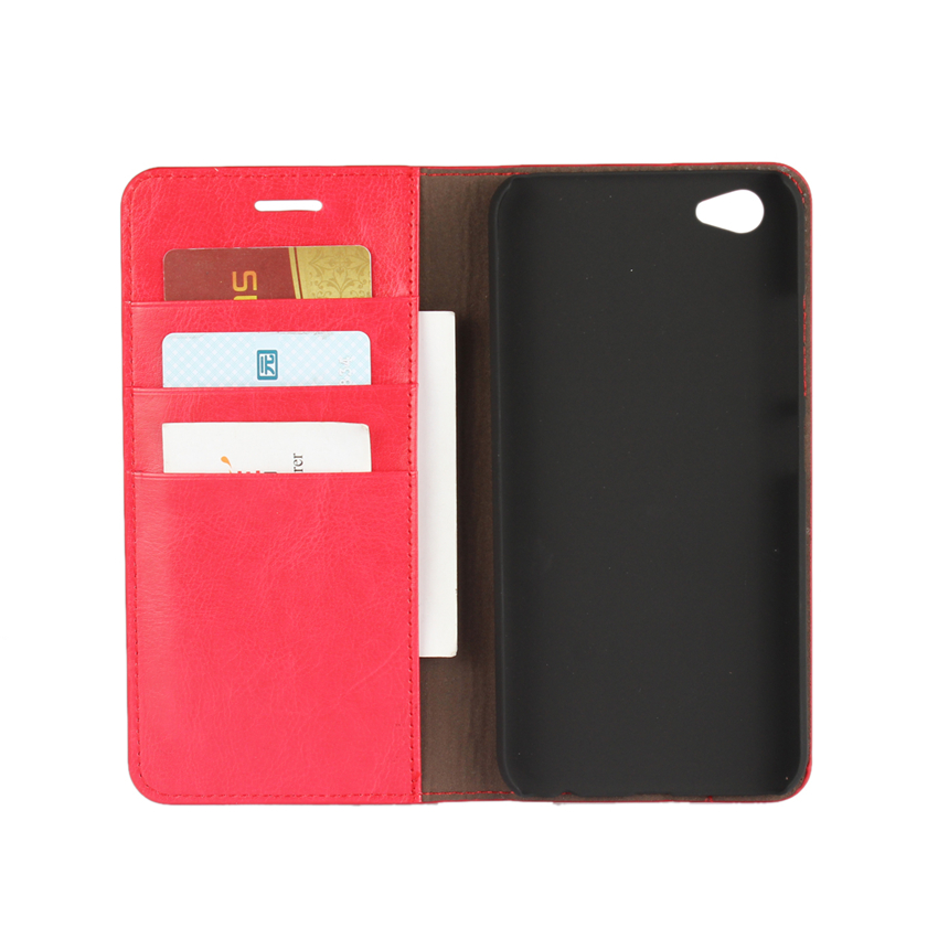 Vivo X9 Plus/X6 Plus/X7 Plus/Vivo Xplay5 Shockproof Protective with Folio Flip Wallet Leather Case