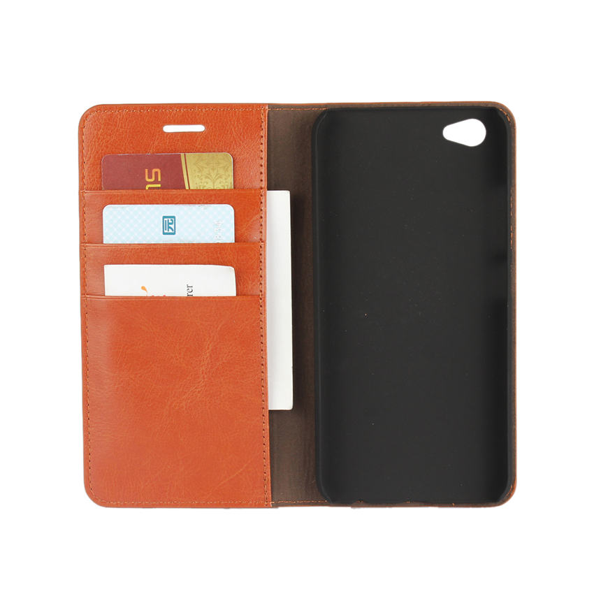 Vivo X9 Plus/X6 Plus/X7 Plus/Vivo Xplay5 Shockproof Protective with Folio Flip Wallet Leather Case