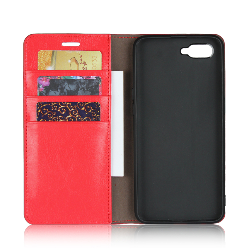 Oppo R17 Neo/R17 Pro/Oppo R11S Plus Cover Shockproof Protective with Folio Flip Wallet Leather Case