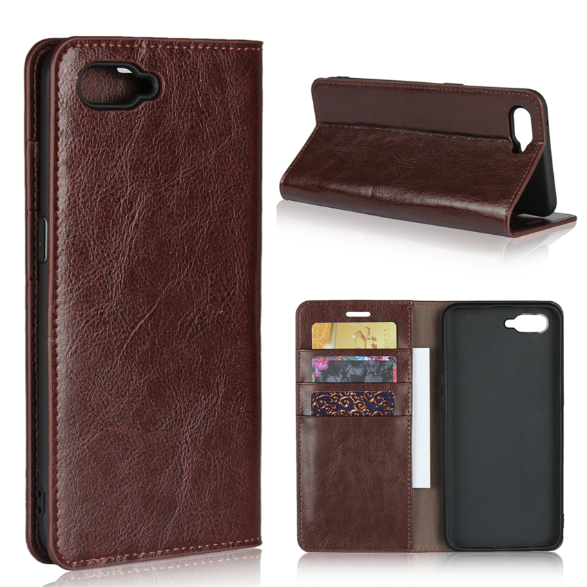 Oppo R17 Neo/R17 Pro/Oppo R11S Plus Cover Shockproof Protective with Folio Flip Wallet Leather Case