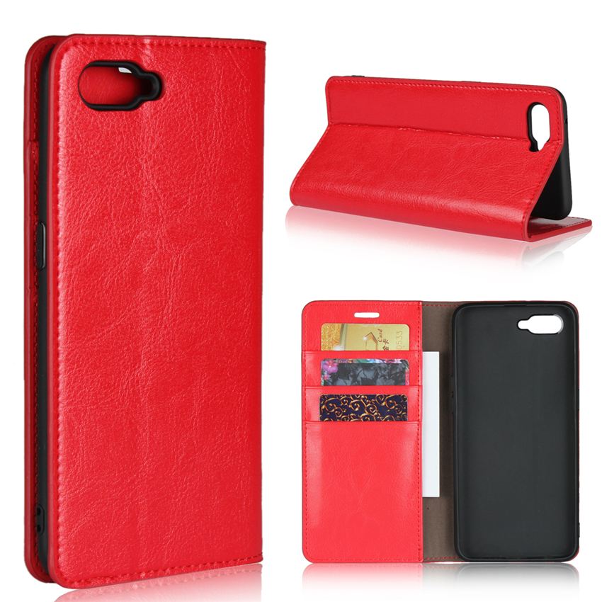 Oppo R17 Neo/R17 Pro/Oppo R11S Plus Cover Shockproof Protective with Folio Flip Wallet Leather Case