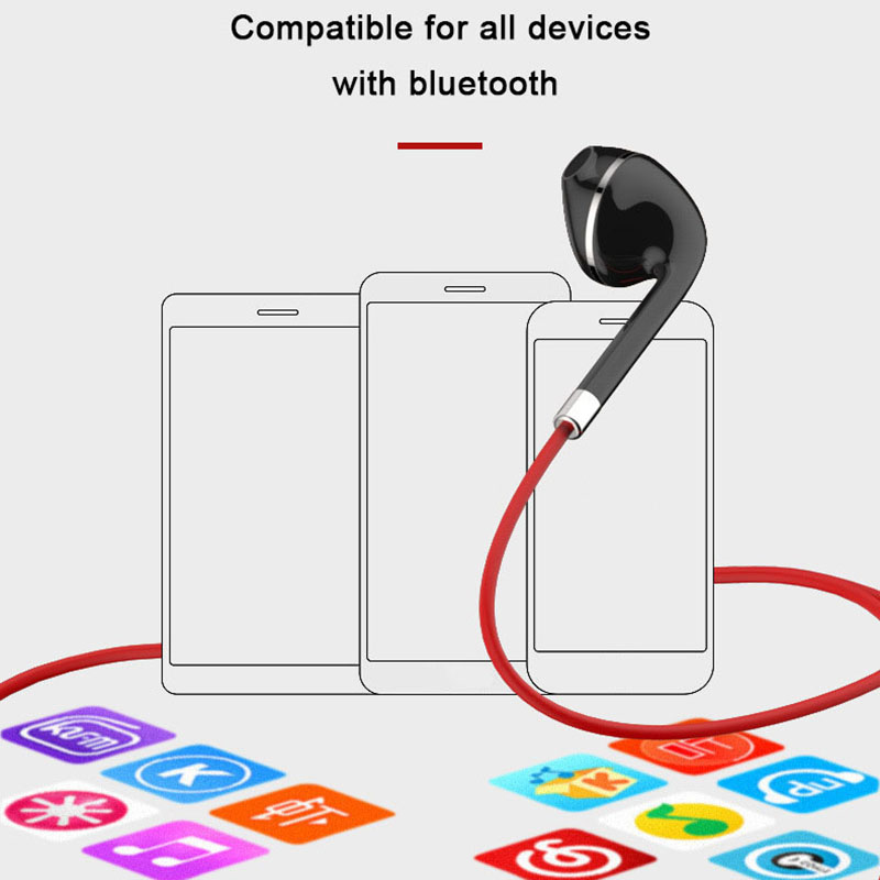 Earphone Bluetooth Hot Sports Running Wireless headset Bluetooth car Mobile phone calls Auricular