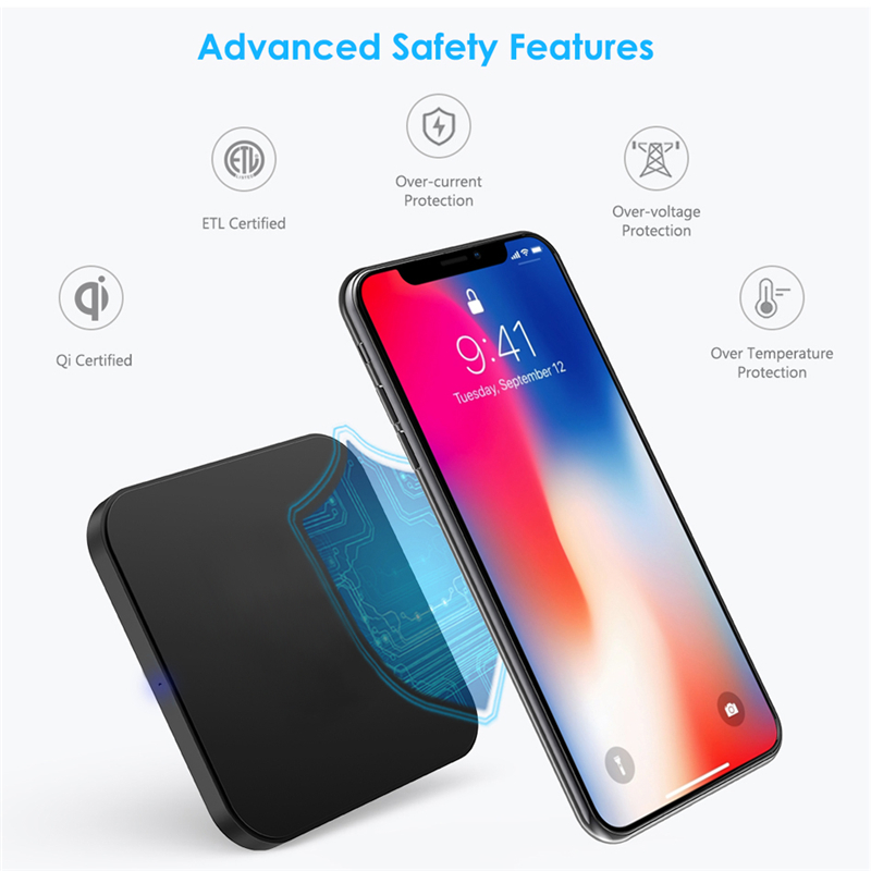 Doogee S60 Wireless Chargers Pad For iPhone 8 Plus X 11 Pro XS Max XR QI Quick Fast Charge Case