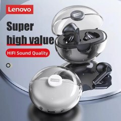 Lenovo LP80 Wireless Bluetooth Earphones Sports Wireless Half In Ear Music Earphones High end Long Range High Quality Sound Quality