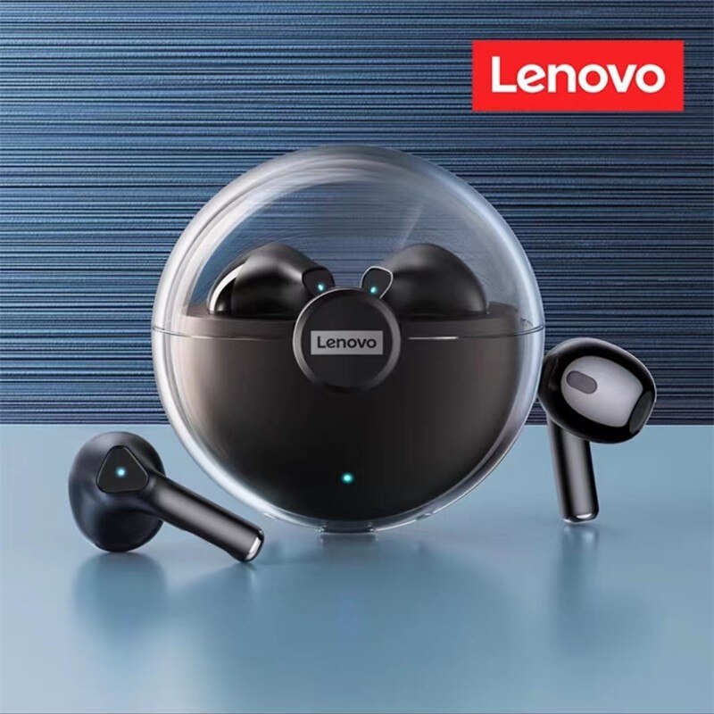 Lenovo LP80 Wireless Bluetooth Earphones Sports Wireless Half In Ear Music Earphones High end Long Range High Quality Sound Quality
