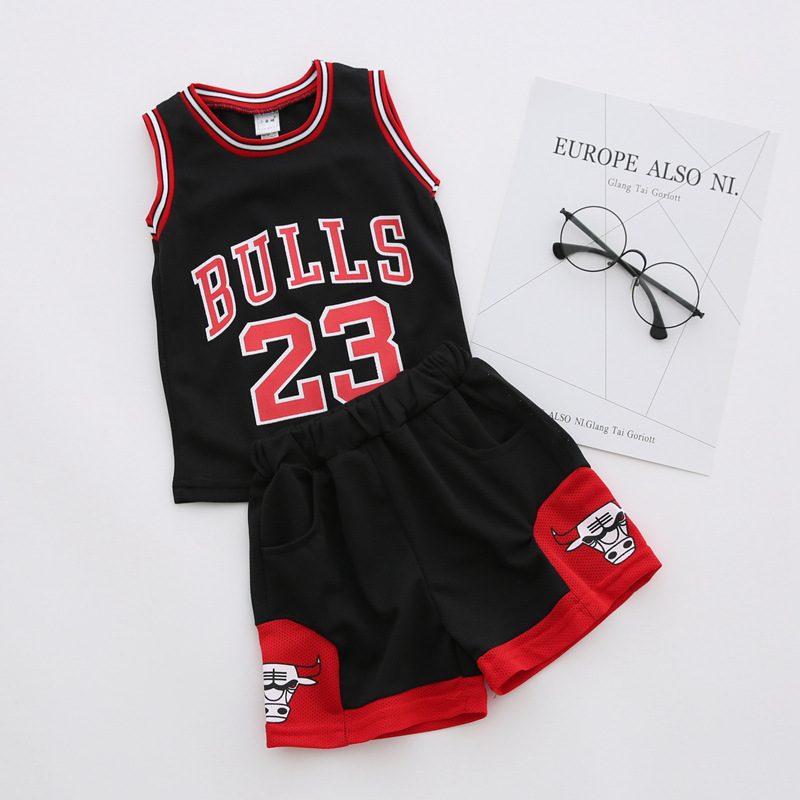 Kids Clothing Sets For Boys Girls Sports Suit Fashion Basketball Clothing School Sportswear 1-10 Yrs
