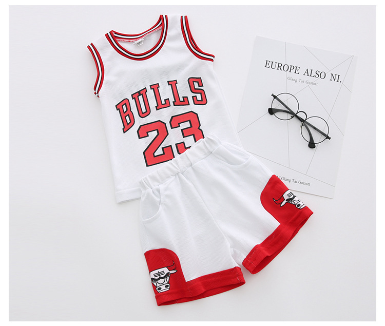 Kids Clothing Sets For Boys Girls Sports Suit Fashion Basketball Clothing School Sportswear 1-10 Yrs
