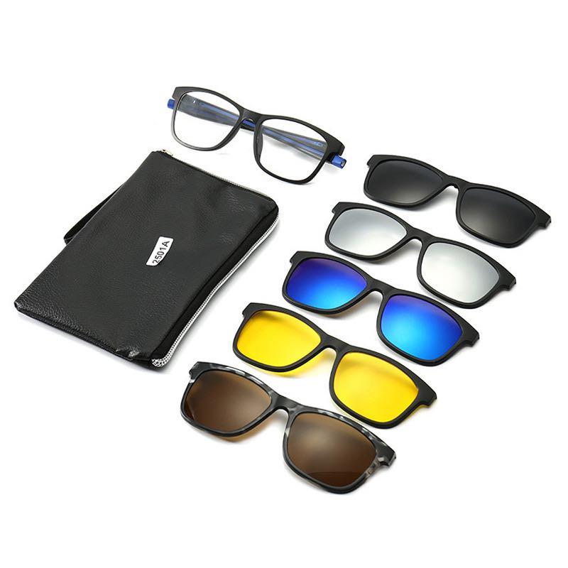 Magnet Sunglasses Clip Mirrored Clip on Sunglasses clip on glasses Men Polarized Clip Custom