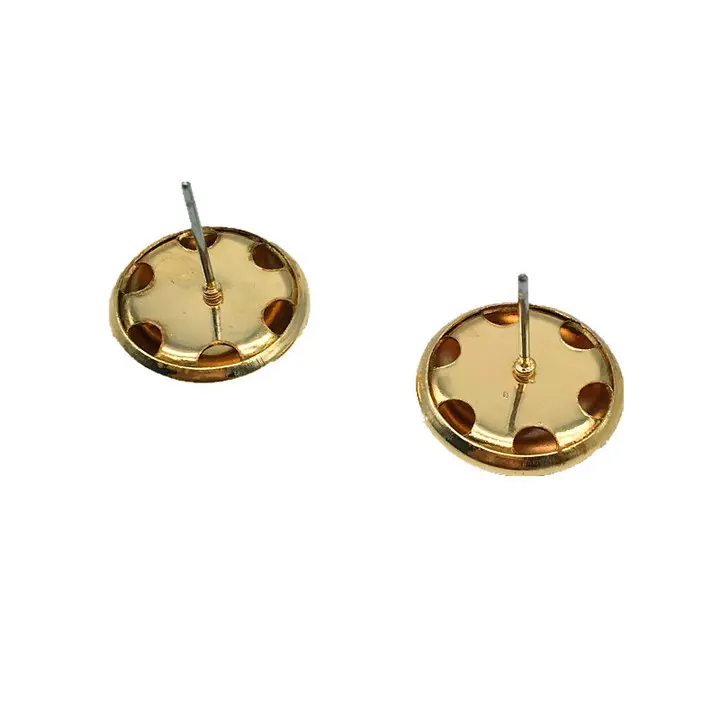 Bridal necklace set   Exaggerated alloy wafer pendant ornaments