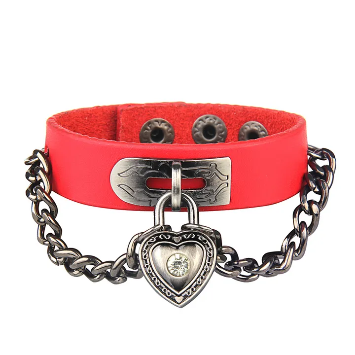 Bracelets Creative chain Love alloy bracelet The punk Hand catenary Men and women Hot style