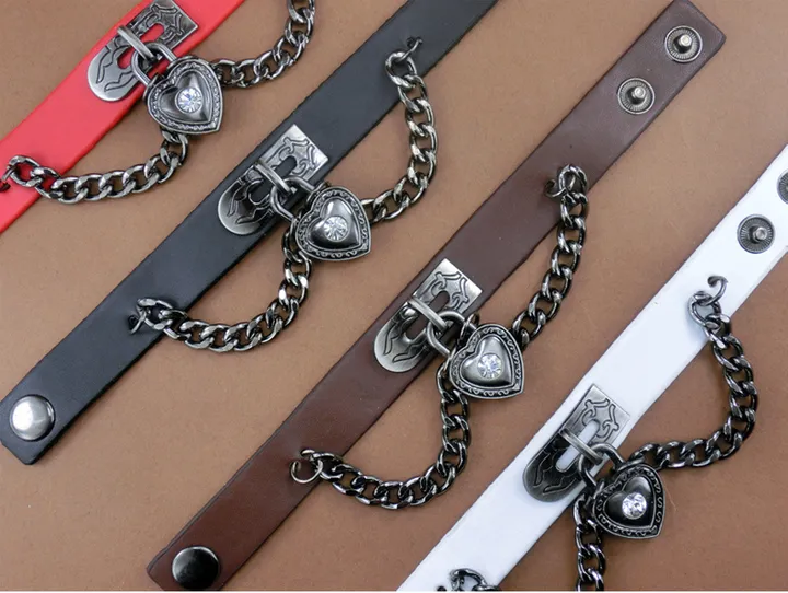 Bracelets Creative chain Love alloy bracelet The punk Hand catenary Men and women Hot style
