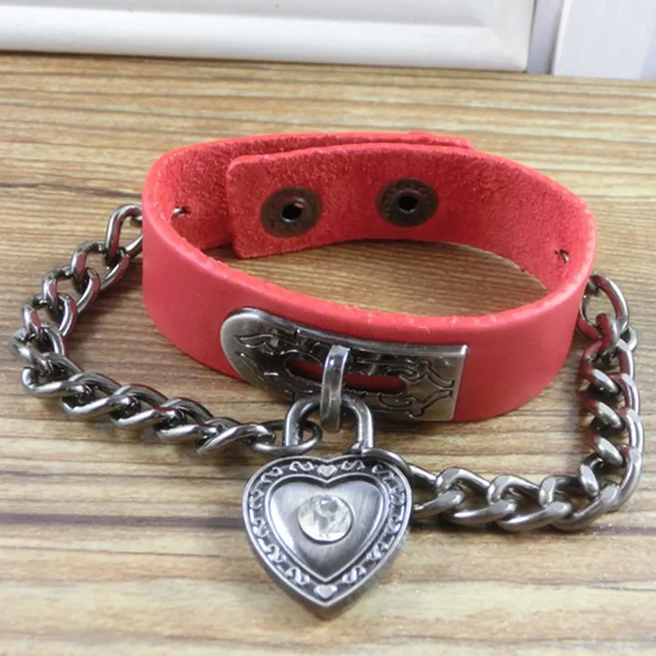 Bracelets Creative chain Love alloy bracelet The punk Hand catenary Men and women Hot style