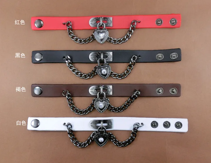 Bracelets Creative chain Love alloy bracelet The punk Hand catenary Men and women Hot style