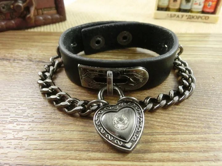 Bracelets Creative chain Love alloy bracelet The punk Hand catenary Men and women Hot style