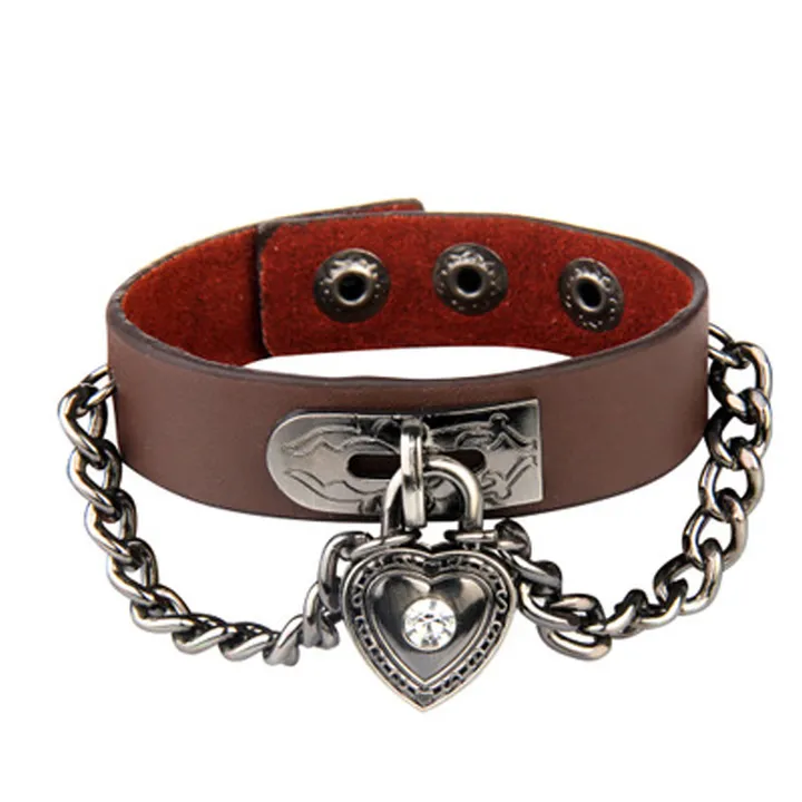 Bracelets Creative chain Love alloy bracelet The punk Hand catenary Men and women Hot style
