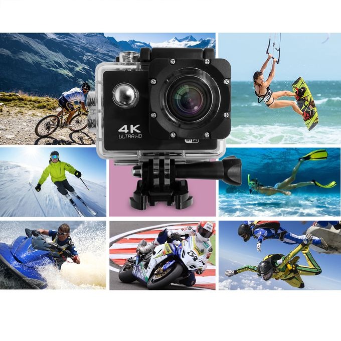 1080P Sports Action Camera - Waterproof - Black Seller: swift gadgets.