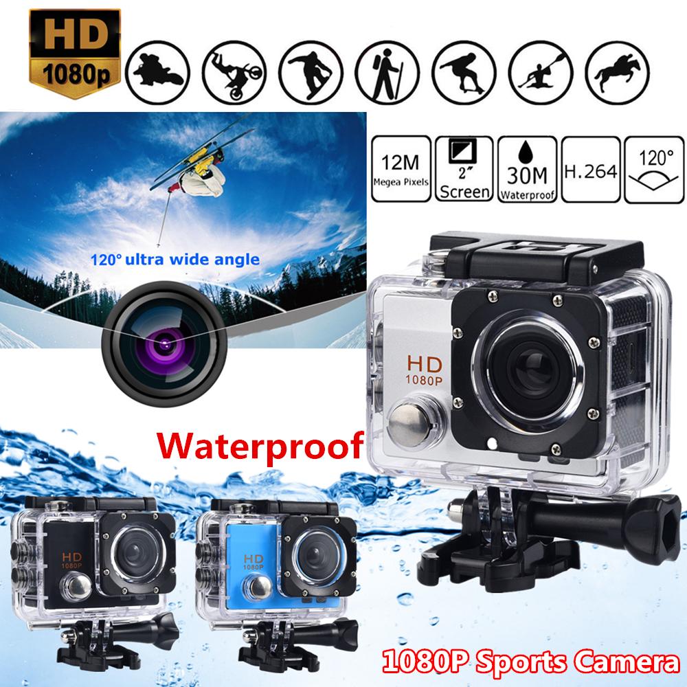 1080P Sports Action Camera - Waterproof - Black Seller: swift gadgets.