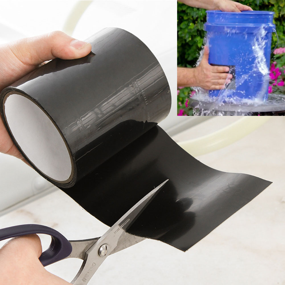 LOONFUNG Super Strong Fiber Waterproof Tape Stop Leaks Seal Repair Tape 150x10cm