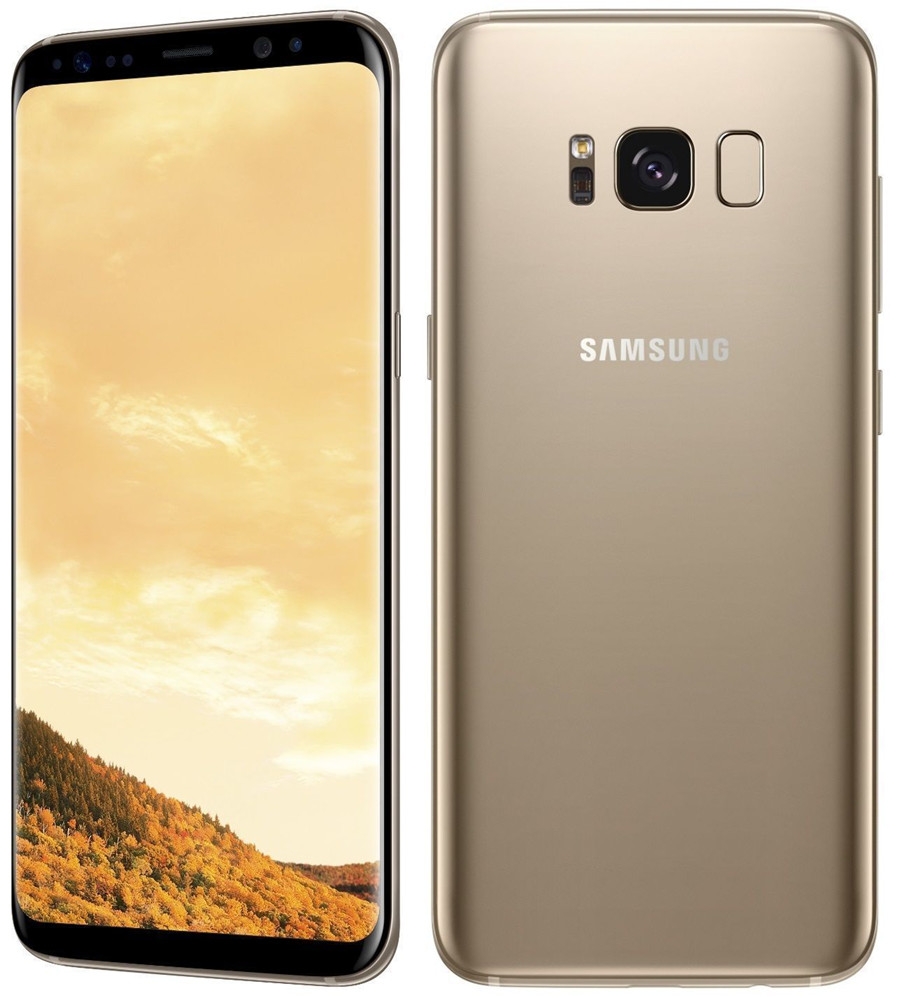 Certified Refurbished:Samsung Galaxy S8 64GB ROM+4G , 3500mAh,12+8MP, 5.8Inch dual sim Smartphone