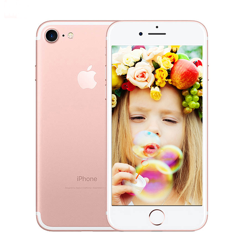 Refurbished smartphone iphone 7 128GB +2GB 12M+7MP 4.7' without fingerprint  iphone7