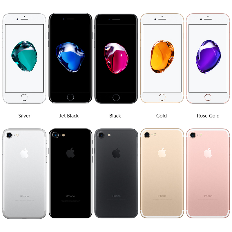 Refurbished smartphone iphone 7 128GB +2GB 12M+7MP 4.7' without fingerprint  iphone7