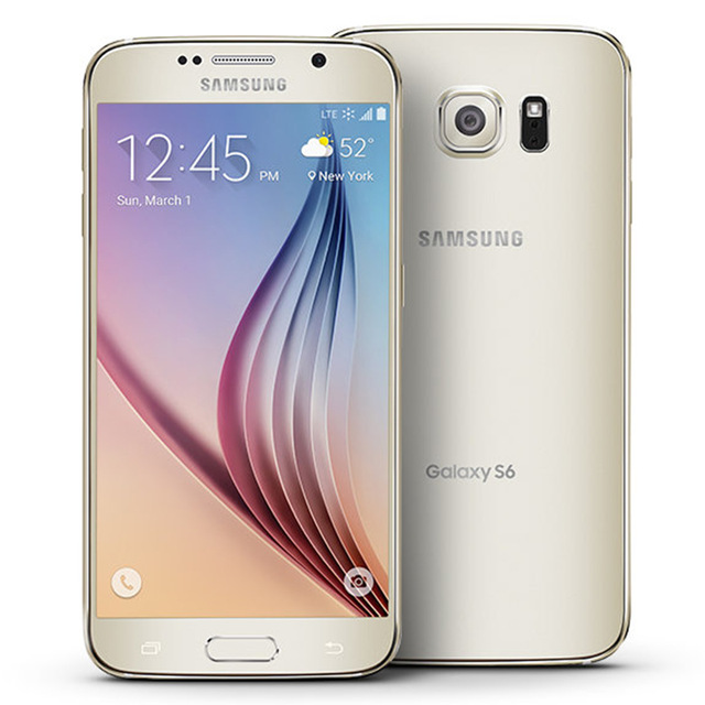 Refurbished Samsung Galaxy S6 Smartphone 3GB RAM 32GB ROM 4G LTE 16MP 5.1" SAMSUNG Single sim
