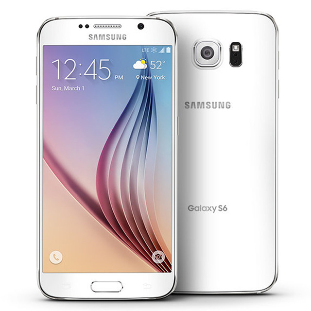 Refurbished Samsung Galaxy S6 Smartphone 3GB RAM 32GB ROM 4G LTE 16MP 5.1" SAMSUNG Single sim