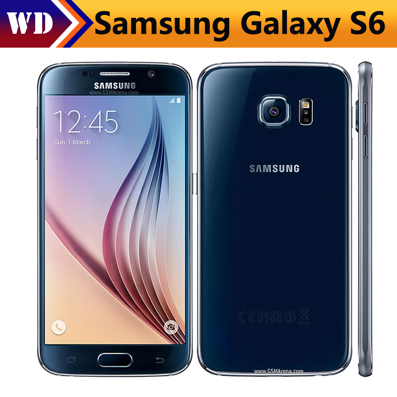 Refurbished Samsung Galaxy S6 Smartphone 3GB RAM 32GB ROM 4G LTE 16MP 5.1" SAMSUNG Single sim