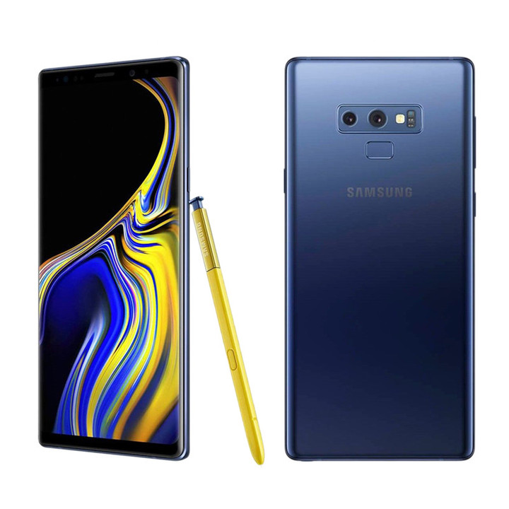 Refurbished Samsung Galaxy Note9 Note 9 LTE Mobile Phone 6.4" Dual 12MP RAM 6GB ROM 128GB