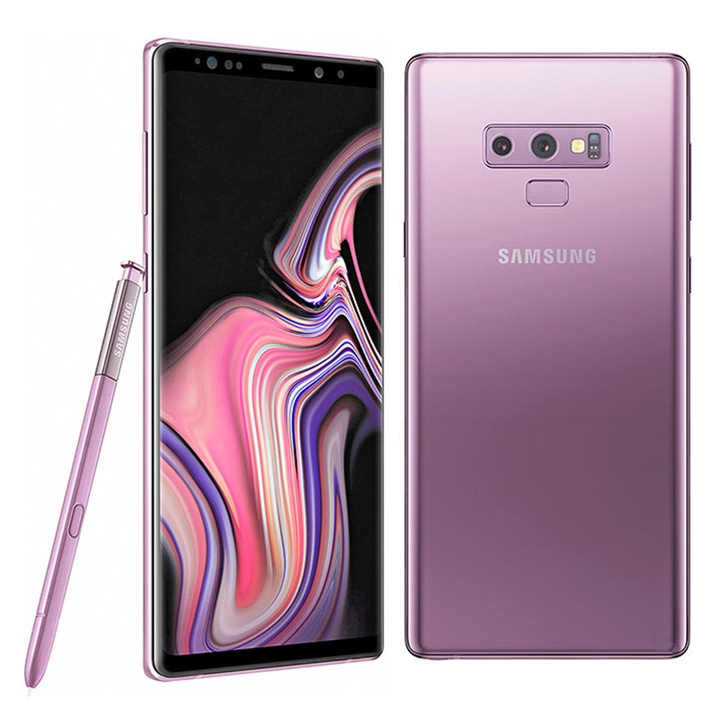 Refurbished Samsung Galaxy Note9 Note 9 LTE Mobile Phone 6.4" Dual 12MP RAM 6GB ROM 128GB