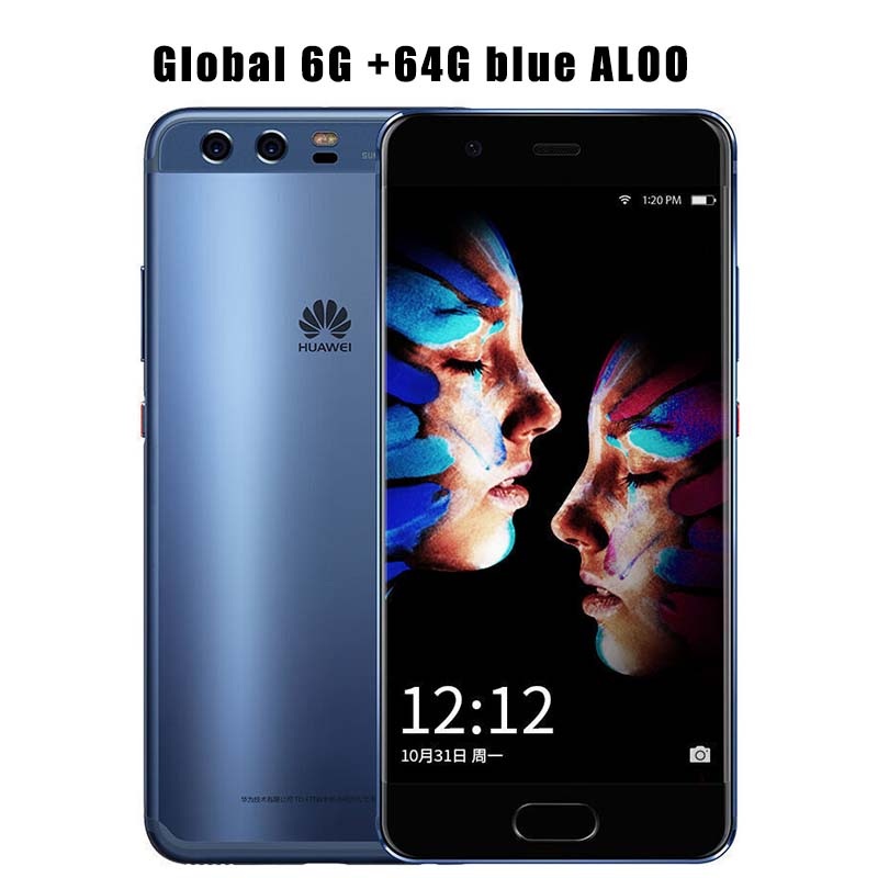 Refurbished smartphone Huawei P10 plus 6GB+ 64GB/128GB 5.5" Dual Camera 20.0MP+8.0MP Mobile Phone
