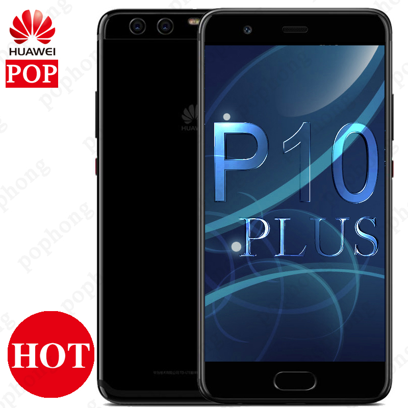 Refurbished smartphone Huawei P10 plus 6GB+ 64GB/128GB 5.5" Dual Camera 20.0MP+8.0MP Mobile Phone