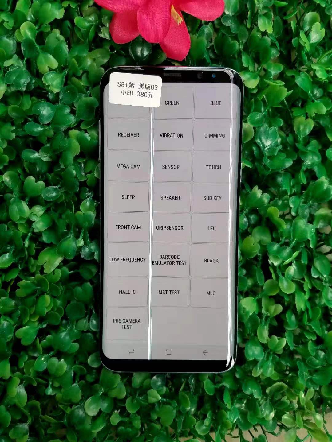 Refurbished Samsung Galaxy S8 64GB ROM+4GB RAM 5.8" 12MP+8MP smartphone with line or dot screen