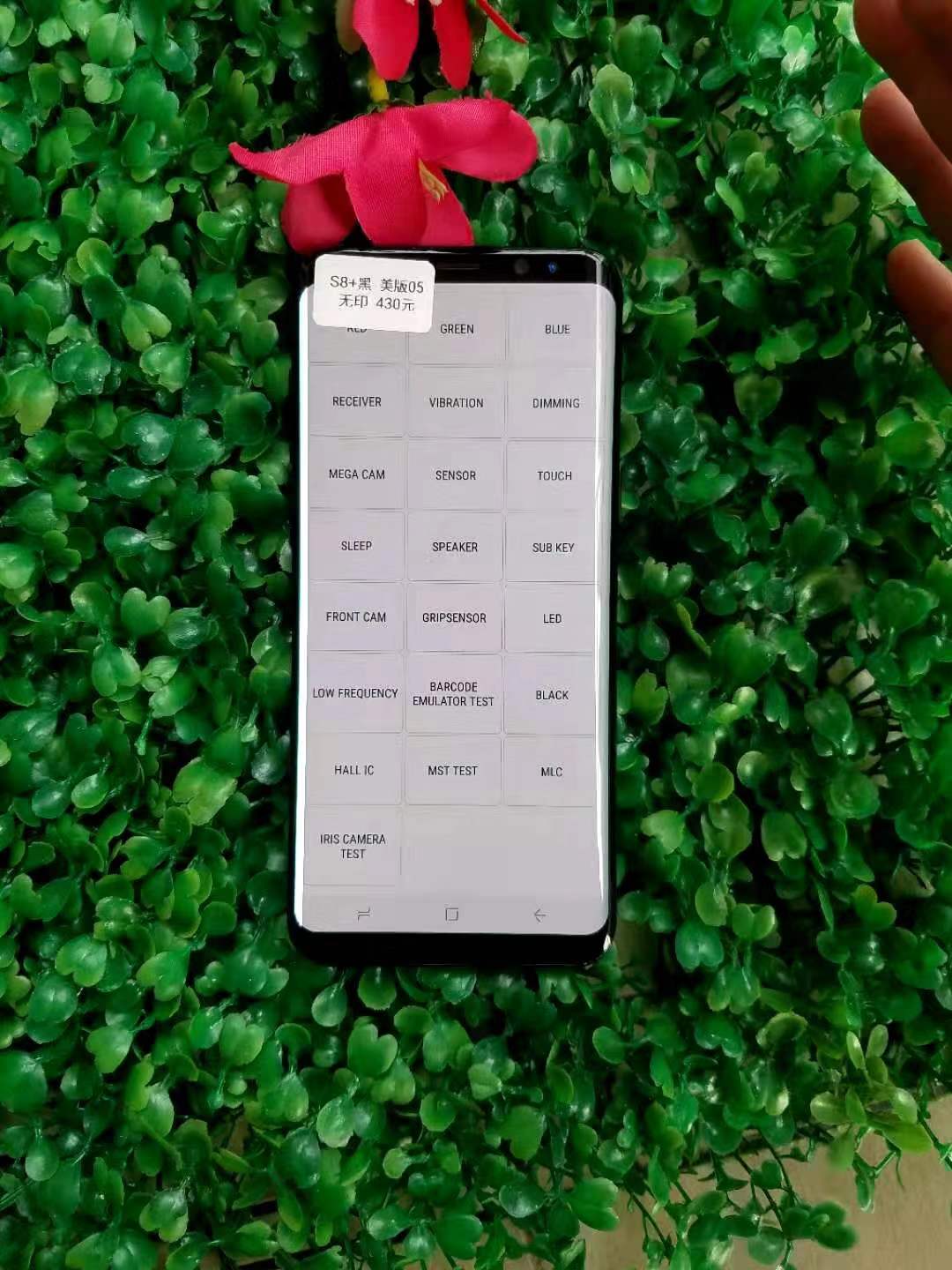 Refurbished Samsung Galaxy S8 64GB ROM+4GB RAM 5.8" 12MP+8MP smartphone with line or dot screen