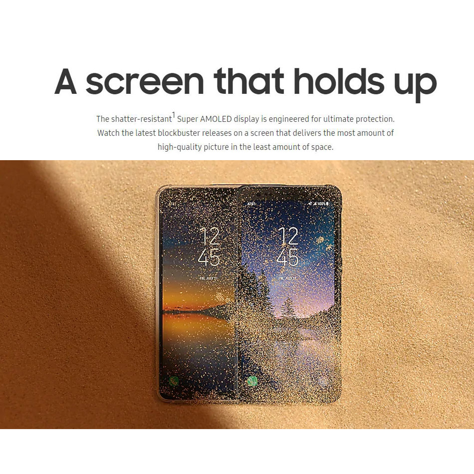 Refurbished Samsung Galaxy S8 Active G892A 5.8" 4GB+64GB Snapdragon 835 12MP 8MP 4000mAh 4G Phone