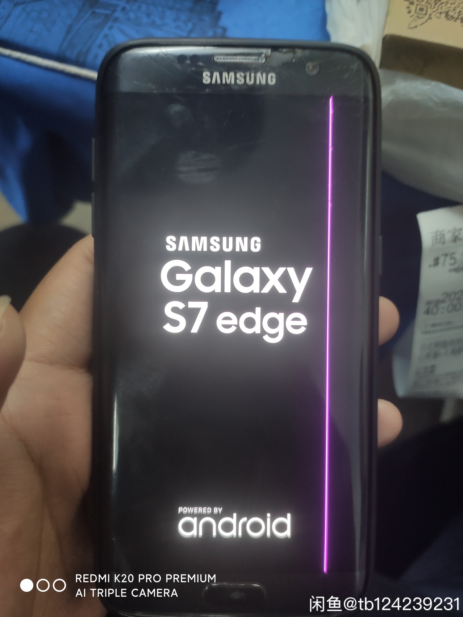 Refurbished Samsung Galaxy S7 Edge Smartphone 5.5 inch 4GB+32GB dual SIM 12MP 4G Smart phone