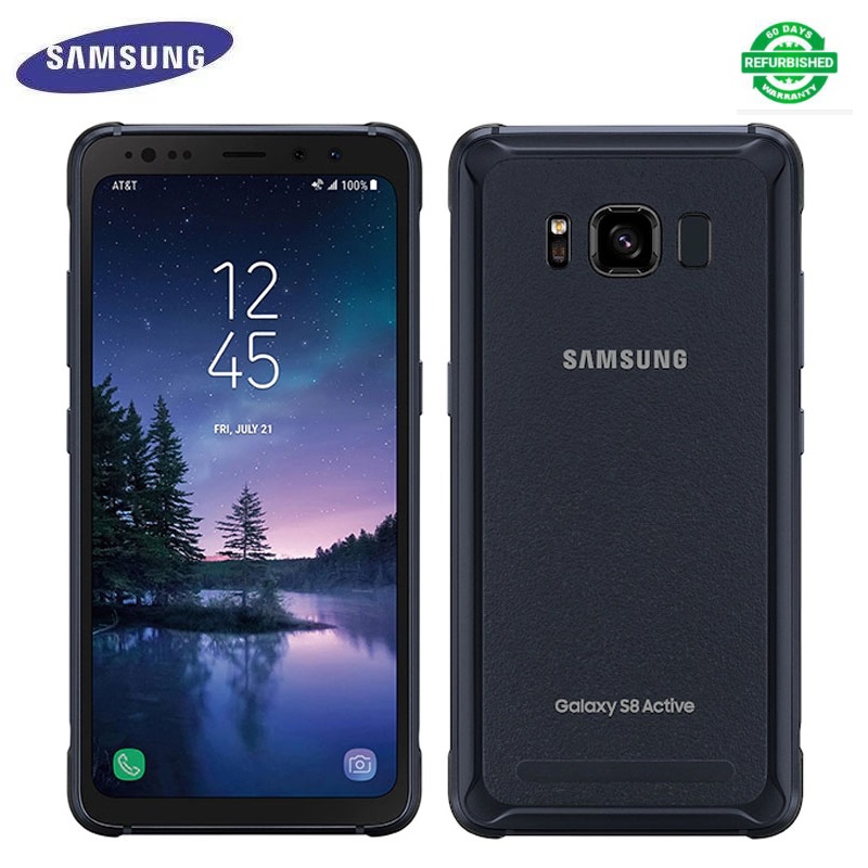 Refurbished Samsung Galaxy S8 Active G892A 5.8" 4GB+64GB Snapdragon 835 12MP 8MP 4000mAh 4G Phone