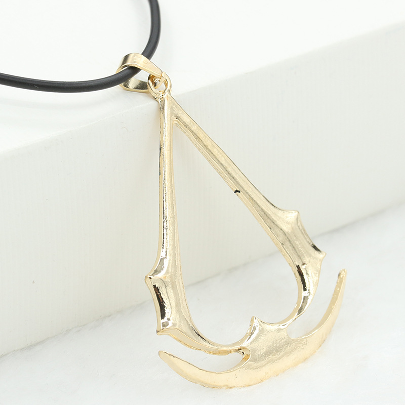New hot European and American hot film Assassin's Creed male necklace Female gift