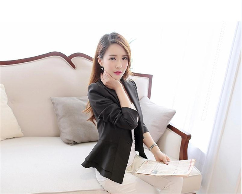 Autumn and winter new women's suits jackets long-sleeved self-cultivation commuting business fashion