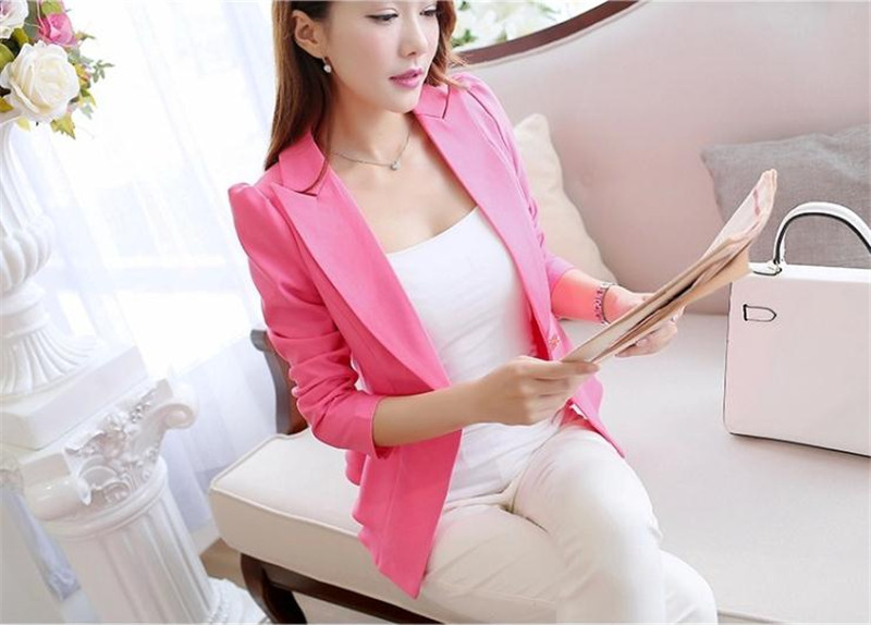 Autumn and winter new women's suits jackets long-sleeved self-cultivation commuting business fashion