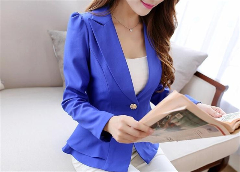 Autumn and winter new women's suits jackets long-sleeved self-cultivation commuting business fashion