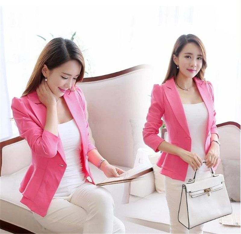 Autumn and winter new women's suits jackets long-sleeved self-cultivation commuting business fashion